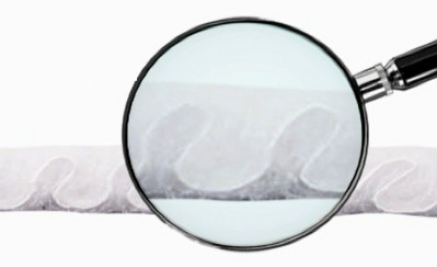 HV Nanowave Filter Media Paper Twice Glass Thickness 4.9mm For HVAC