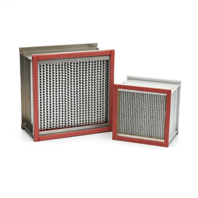 M6/M8 Deep Pleated HEPA Filter , Fiberglass HEPA Filter Mini Pleat
