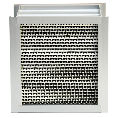 M6/M8 Deep Pleated HEPA Filter , Fiberglass HEPA Filter Mini Pleat