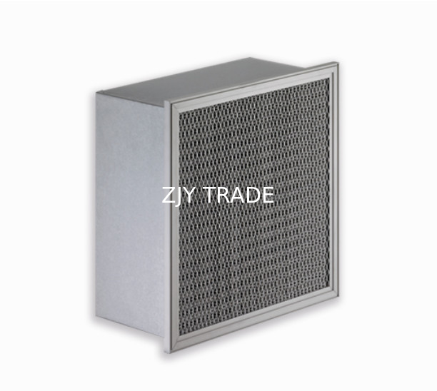 Heat Resistant Fiberglass Filter Galvanized Steel Frame For Drying Oven Paint Booth